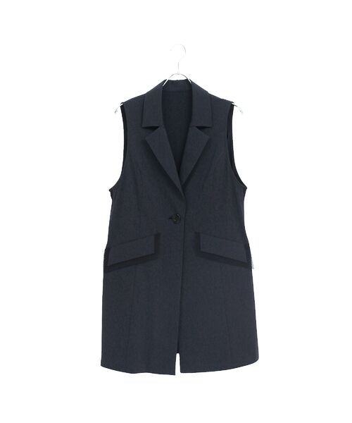 Liliane Burty（Lサイズ） / リリアンビューティ ベスト | 【M～4L】はっ水・接触冷感テーラードベスト | 詳細15
