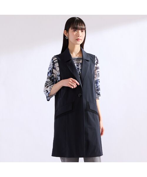 Liliane Burty（Lサイズ） / リリアンビューティ ベスト | 【M～4L】はっ水・接触冷感テーラードベスト | 詳細7