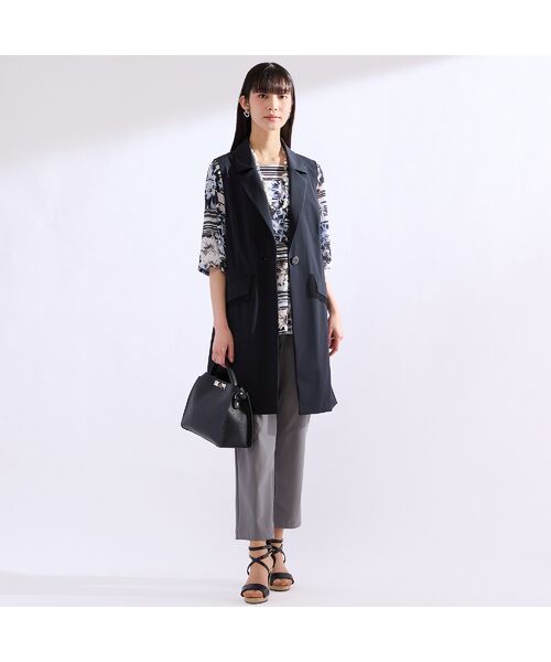 Liliane Burty（Lサイズ） / リリアンビューティ ベスト | 【M～4L】はっ水・接触冷感テーラードベスト | 詳細10