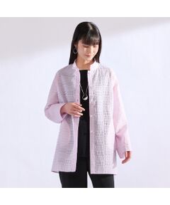 Liliane Burty（Lサイズ） / リリアンビューティ シャツ・ブラウス | 【M～4L】米沢織シアーブラウス