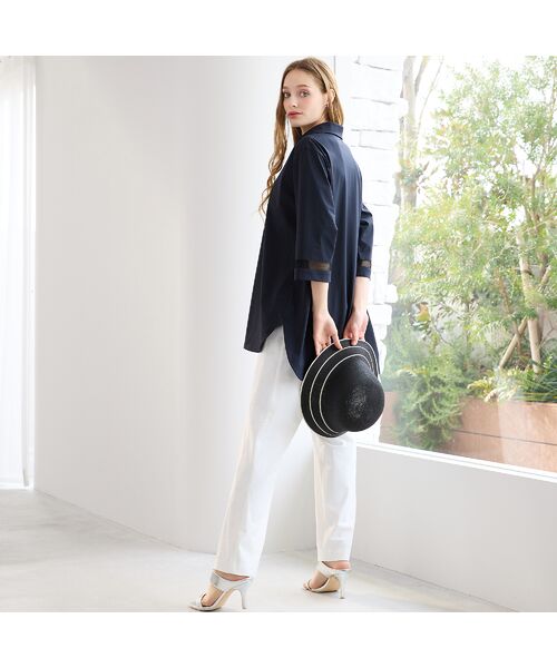 Liliane Burty（Lサイズ） / リリアンビューティ その他パンツ | 【M～4L】はっ水・接触冷感フルレングスパンツ | 詳細6