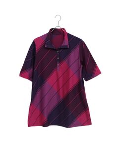 Liliane Burty（Lサイズ） / リリアンビューティ カットソー | 【M～4L】尾州織クロスチェックチュニック