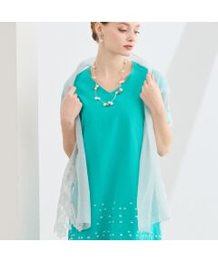 Liliane Burty（Lサイズ） / リリアンビューティ マフラー・ショール・スヌード・ストール | シアーレースストール