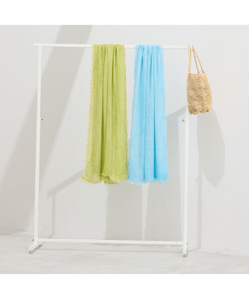 Liliane Burty（Lサイズ） / リリアンビューティ マフラー・ショール・スヌード・ストール | イタリア製　大判無地ストール | 詳細6