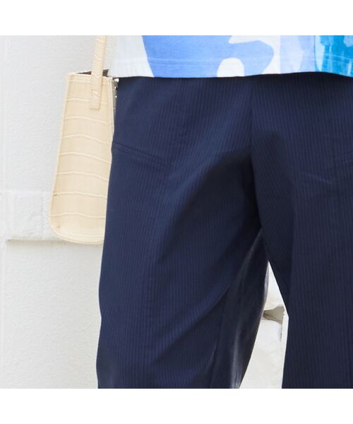 Liliane Burty（Lサイズ） / リリアンビューティ その他パンツ | 【Sprout./L～4L】オールゴムドビーストライプパンツ | 詳細15