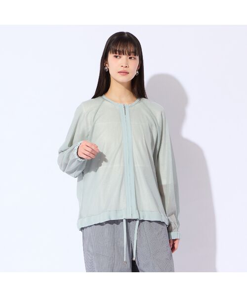 Liliane Burty(Lサイズ) / リリアンビューティ ブルゾン | 【Sprout./M~4L】ラメチュールライトブルゾン | 詳細10