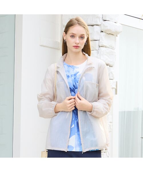 Liliane Burty(Lサイズ) / リリアンビューティ その他アウター | 【Sprout./M~4L】はっ水ナイロンライトジャケット | 詳細1