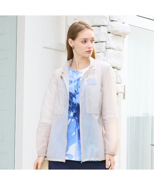 Liliane Burty(Lサイズ) / リリアンビューティ その他アウター | 【Sprout./M~4L】はっ水ナイロンライトジャケット | 詳細2