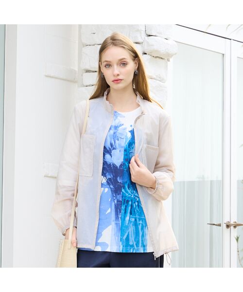 Liliane Burty(Lサイズ) / リリアンビューティ その他アウター | 【Sprout./M~4L】はっ水ナイロンライトジャケット | 詳細3