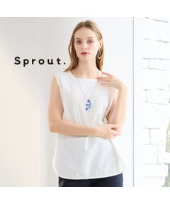 Liliane Burty（Lサイズ） / リリアンビューティ カットソー | 【Sprout./M～4L】綿100％タンクトップ