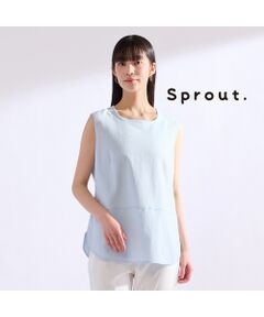 Liliane Burty（Lサイズ） / リリアンビューティ カットソー | 【Sprout./M～4L】綿100％タンクトップ