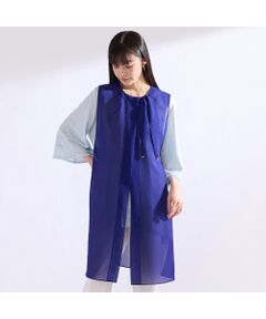 Liliane Burty（Lサイズ） / リリアンビューティ ベスト | 【M～4L】梨地ジョーゼットベスト