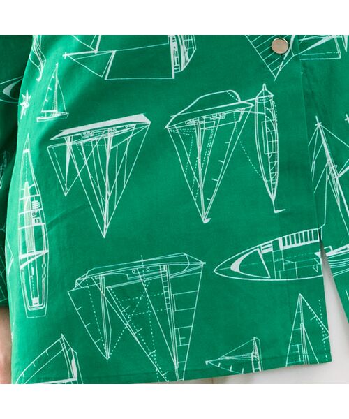 Liliane Burty（Lサイズ） / リリアンビューティ シャツ・ブラウス | 【M～4L】マリンプリントブラウス | 詳細18