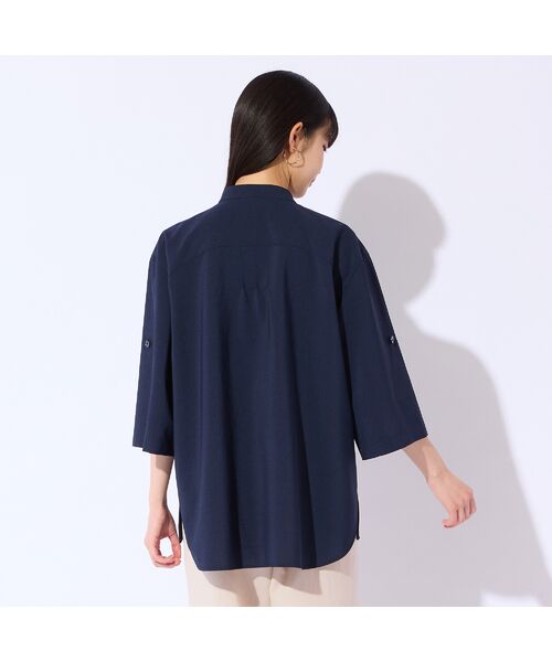 Liliane Burty(Lサイズ) / リリアンビューティ シャツ・ブラウス | 【M~4L/同素材アイテム有】ナチュラルワッシャーブラウス | 詳細10