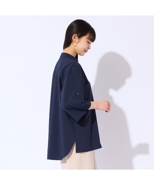 Liliane Burty(Lサイズ) / リリアンビューティ シャツ・ブラウス | 【M~4L/同素材アイテム有】ナチュラルワッシャーブラウス | 詳細11