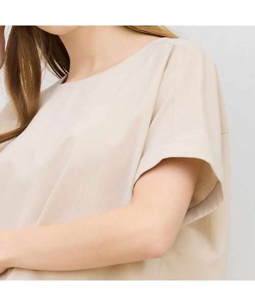 Liliane Burty(Lサイズ) / リリアンビューティ シャツ・ブラウス | 【M~4L/同素材アイテム有】ナチュラルワッシャープルオーバーブラウス | 詳細7