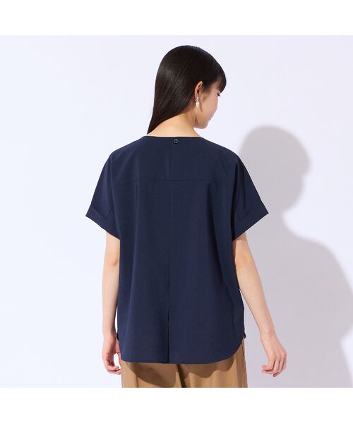 Liliane Burty(Lサイズ) / リリアンビューティ シャツ・ブラウス | 【M~4L/同素材アイテム有】ナチュラルワッシャープルオーバーブラウス | 詳細10