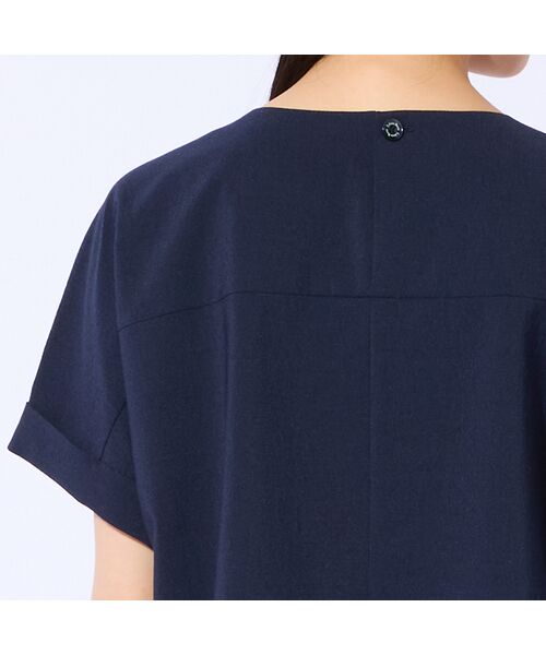 Liliane Burty(Lサイズ) / リリアンビューティ シャツ・ブラウス | 【M~4L/同素材アイテム有】ナチュラルワッシャープルオーバーブラウス | 詳細14