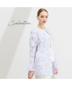 Liliane Burty（Lサイズ） / リリアンビューティ シャツ・ブラウス | 【11～17号】IPEKERオパールノーカラーブラウス