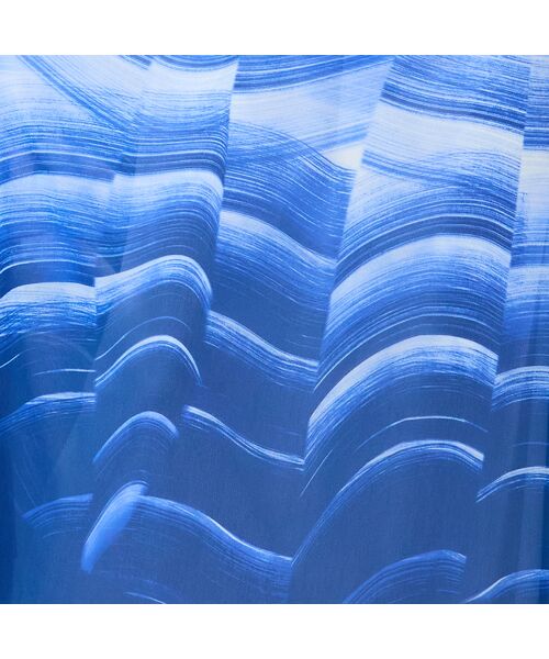 Liliane Burty（Lサイズ） / リリアンビューティ ミニ・ひざ丈スカート | 【L～4L】ウェーブプリントウォッシャブルスカート | 詳細10