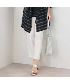 Liliane Burty（Lサイズ） / リリアンビューティ ショート・ハーフ・半端丈パンツ | 【L～4L】接触冷感・しわになりにくいオールゴムパンツ