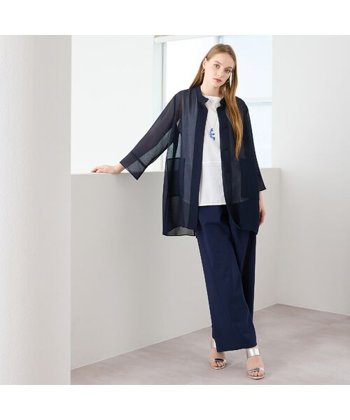 Liliane Burty（Lサイズ） / リリアンビューティ その他パンツ | 【L～4L/同素材アイテム有】ナチュラルワッシャーオールゴムパンツ | 詳細16