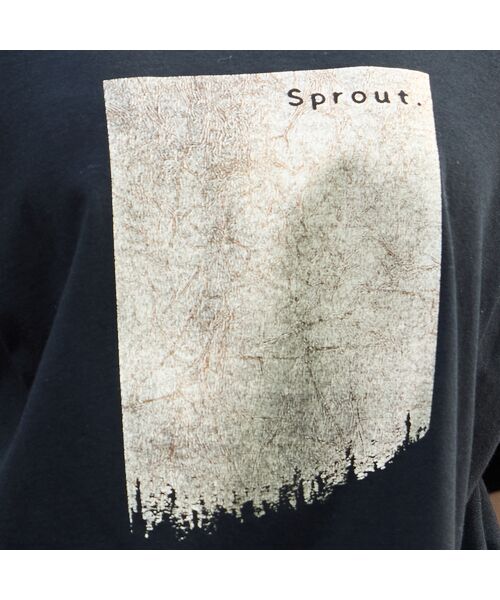 Liliane Burty（Lサイズ） / リリアンビューティ カットソー | 【L～4L対応】箔プリントドルマンスリーブTシャツ | 詳細12