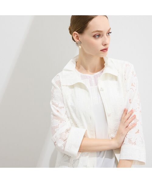 Liliane Burty（Lサイズ） / リリアンビューティ カットソー | 【M～4L】洗えるスパンコールビーズ　刺繍タンクトップ | 詳細5