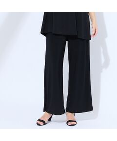 Liliane Burty（Lサイズ） / リリアンビューティ その他パンツ | 【L～4L/セットアップ可】ドレープカットソーオールゴムパンツ