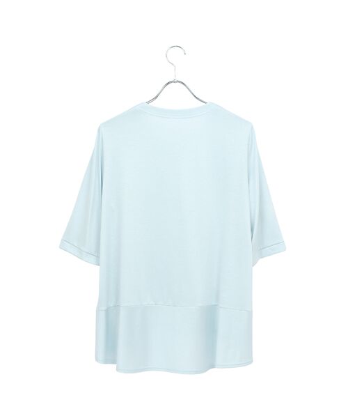 Liliane Burty(Lサイズ) / リリアンビューティ カットソー | 【M~4L・アンサンブル対応】天竺シルケットTシャツ | 詳細2