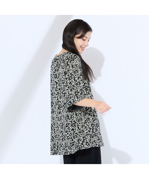 Liliane Burty(Lサイズ) / リリアンビューティ カットソー | 【M~4L】ドイツ製素材プリントTシャツ | 詳細2