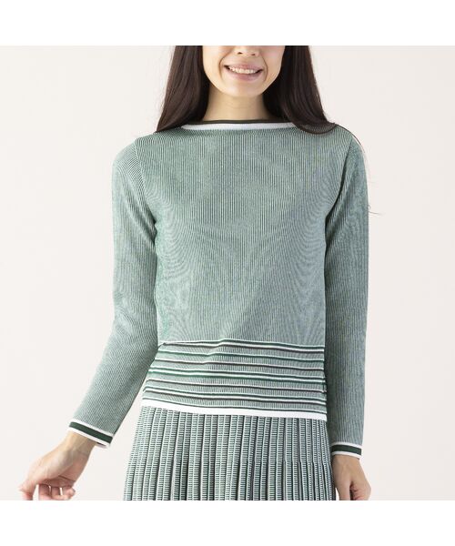 ハイゲージニットプルオーバー セットアップ可 ニット セーター Liliane Burty Eclat リリアンビューティ エクラ ファッション通販 タカシマヤファッションスクエア