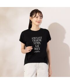 【S・Mサイズ】ロゴプリント　プルオーバーＴシャツ