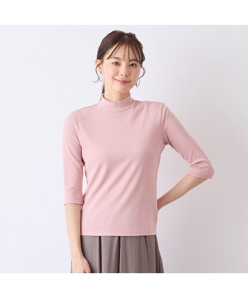 Liliane Burty ECLAT（Sサイズ） / リリアンビューティ エクラ カットソー | 【S・Mサイズ】ハイネック　七分袖Tシャツ | 詳細6