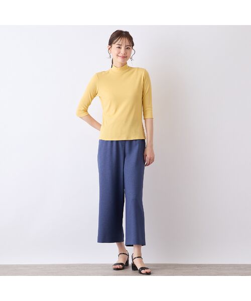 Liliane Burty ECLAT（Sサイズ） / リリアンビューティ エクラ カットソー | 【S・Mサイズ】ハイネック　七分袖Tシャツ | 詳細8