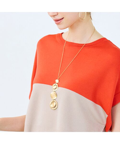 Liliane Burty ECLAT（Sサイズ） / リリアンビューティ エクラ ネックレス・ペンダント・チョーカー | サークル四連ネックレス | 詳細1
