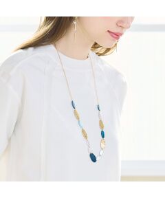 Liliane Burty ECLAT（Sサイズ） / リリアンビューティ エクラ ネックレス・ペンダント・チョーカー | オーバルカラフルネックレス