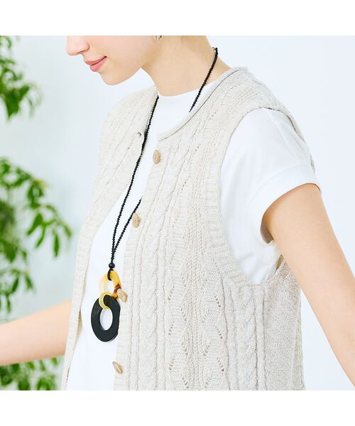 Liliane Burty ECLAT（Sサイズ） / リリアンビューティ エクラ ネックレス・ペンダント・チョーカー | 【一部店舗・オンラインショップ限定】ホーンオニキス　マグネットネックレス | 詳細5