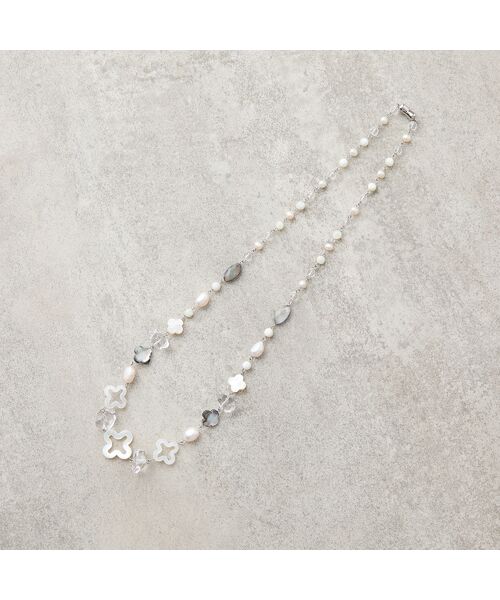 Liliane Burty ECLAT（Sサイズ） / リリアンビューティ エクラ ネックレス・ペンダント・チョーカー | 【一部店舗・オンラインショップ限定】シェル水晶　マグネットネックレス | 詳細4