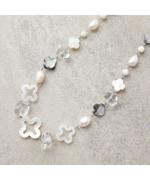 Liliane Burty ECLAT（Sサイズ） / リリアンビューティ エクラ ネックレス・ペンダント・チョーカー | 【一部店舗・オンラインショップ限定】シェル水晶　マグネットネックレス | 詳細5