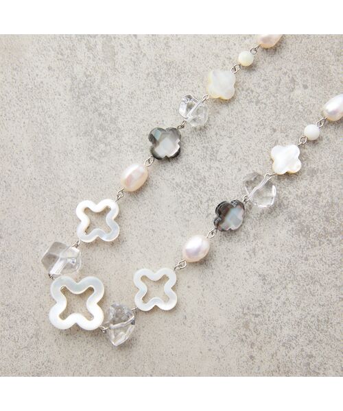 Liliane Burty ECLAT（Sサイズ） / リリアンビューティ エクラ ネックレス・ペンダント・チョーカー | 【一部店舗・オンラインショップ限定】シェル水晶　マグネットネックレス | 詳細6