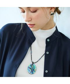 Liliane Burty ECLAT（Sサイズ） / リリアンビューティ エクラ ネックレス・ペンダント・チョーカー | 【一部店舗・オンラインショップ限定】アバロンシェル　2WAYマグネットネックレス