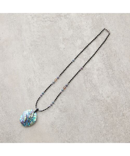 Liliane Burty ECLAT（Sサイズ） / リリアンビューティ エクラ ネックレス・ペンダント・チョーカー | 【一部店舗・オンラインショップ限定】アバロンシェル　2WAYマグネットネックレス | 詳細4