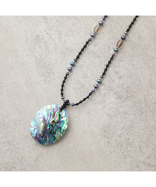 Liliane Burty ECLAT（Sサイズ） / リリアンビューティ エクラ ネックレス・ペンダント・チョーカー | 【一部店舗・オンラインショップ限定】アバロンシェル　2WAYマグネットネックレス | 詳細5