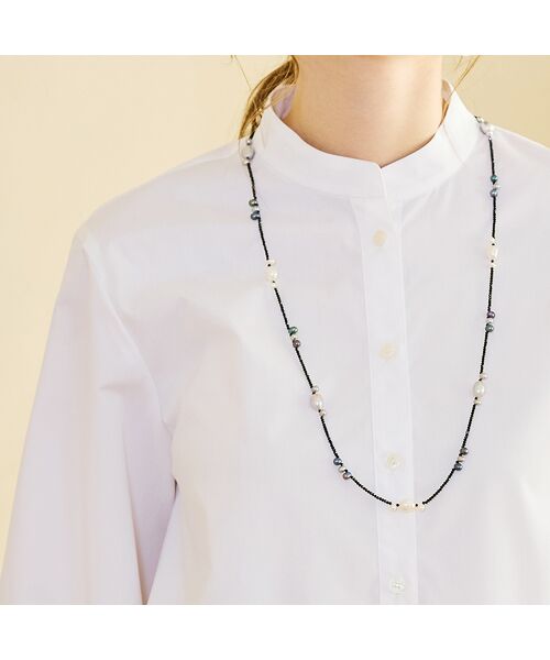 Liliane Burty ECLAT（Sサイズ） / リリアンビューティ エクラ ネックレス・ペンダント・チョーカー | 【一部店舗・オンラインショップ限定】淡水パール　ロングマグネットネックレス | 詳細13