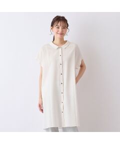 美品/リリアンビューティー Liliane Burty カットソー 小さいサイズ 表記 7号 S 相当 古着 黄色 レディース 春 夏 トップス 長袖 フリル Liliane Burty 美品/リリアンビューティー カットソー 小さい