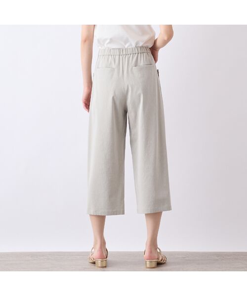 Liliane Burty ECLAT（Sサイズ） / リリアンビューティ エクラ ショート・ハーフ・半端丈パンツ | 【S・Mサイズ】ポケットボタン　クロップドパンツ | 詳細5