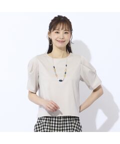 Liliane Burty ECLAT（Sサイズ） / リリアンビューティ エクラ 【Charme par Eclat】人気につき追加フリル衿　ウォッシャブルニット Charme par Eclat】ウォッシャブル両面起毛 センタープレス