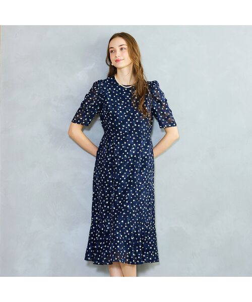 S・Mサイズ】ウォッシャブル シフォンカットジャカード