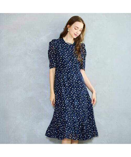S・Mサイズ】ウォッシャブル シフォンカットジャカード